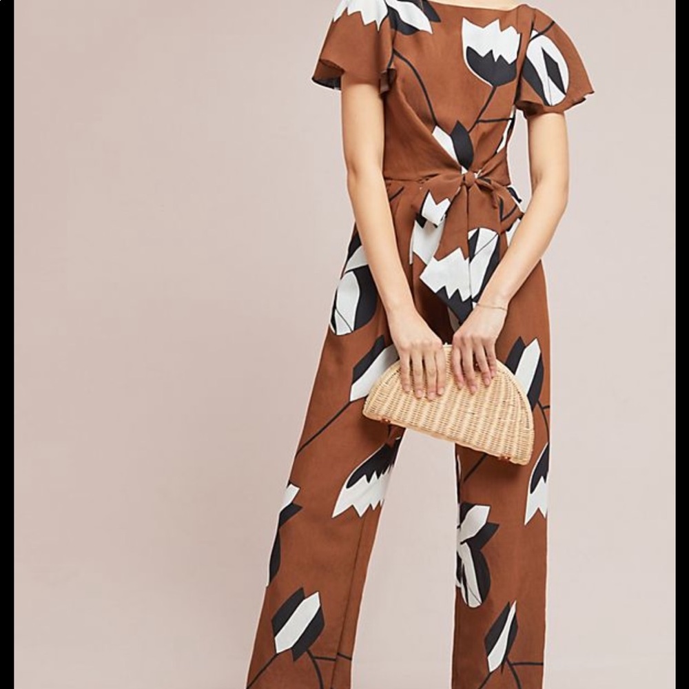 Anthropologie jumpsuit / wedding attire